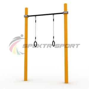 Купить Турник классический для занятий Воркаут с кольцами SP WRK-07 + Rings_76mm в Сусумане 