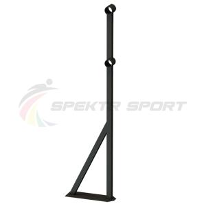 Купить Стойка балетного станка двухрядного напольная Фуэте Блэк в Сусумане 