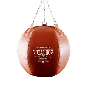 Купить Груша кожаная боксерская "LOFT Шар" Totalbox в Сусумане 