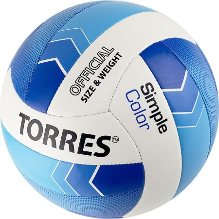 Купить Мяч волейбольный Torres Simple Color любительский р.5 в Сусумане 